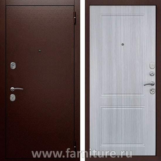  Входная металлическая дверь Йошкар V-70 Сандал белый 