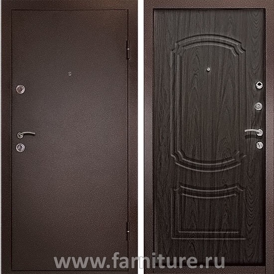  Входная металлическая дверь Дверной Континент ДК Фаворит Венге 