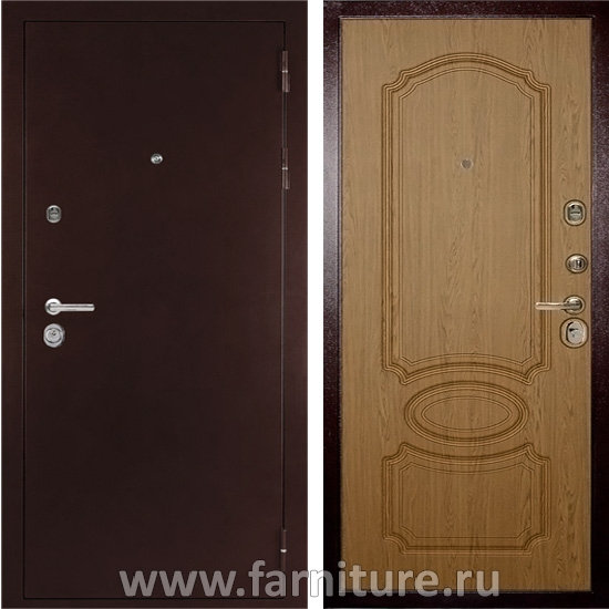  Входная металлическая дверь Белоруссия Дива МД 09 Дуб 