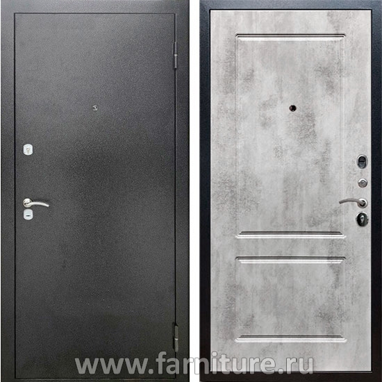  Входная металлическая дверь Рекс Сити ФЛ-117 Бетон светлый 