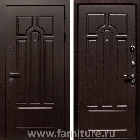  Входная металлическая дверь Армада Эврика Венге 
