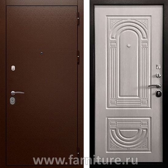  Входная металлическая дверь Йошкар RTO Дуб эко 